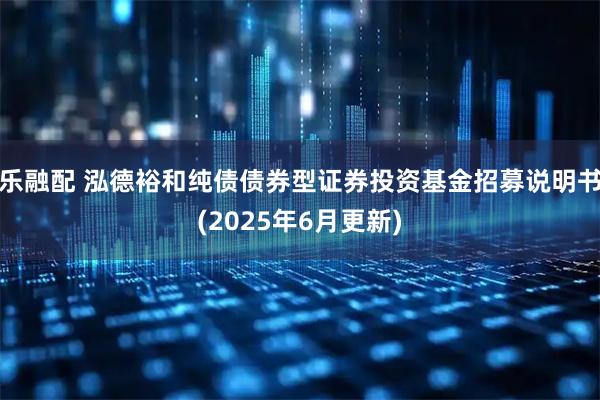 乐融配 泓德裕和纯债债券型证券投资基金招募说明书(2025年6月更新)
